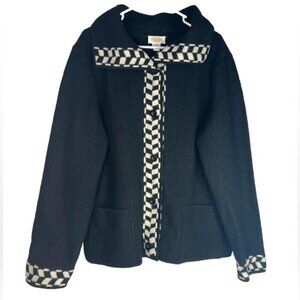 NWT TALBOTS 100% WOOL Button Coat Jacket with Pockets Size‎ XL